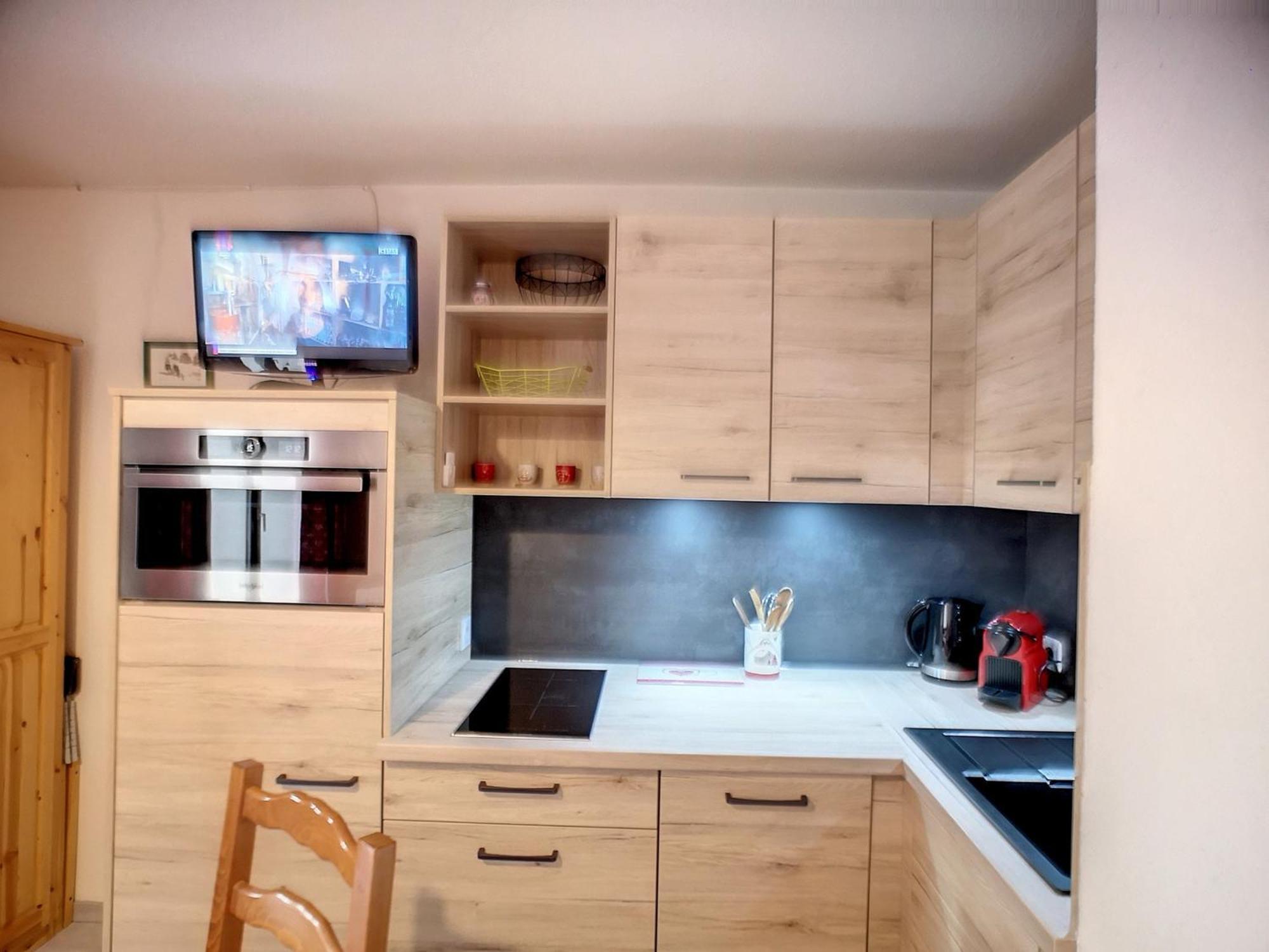 Les Menuires: 2 Pieces, 4 Pers, Pied Des Pistes, Parking Gratuit - Fr-1-178-100 Apartment Saint-Martin-de-Belleville Luaran gambar
